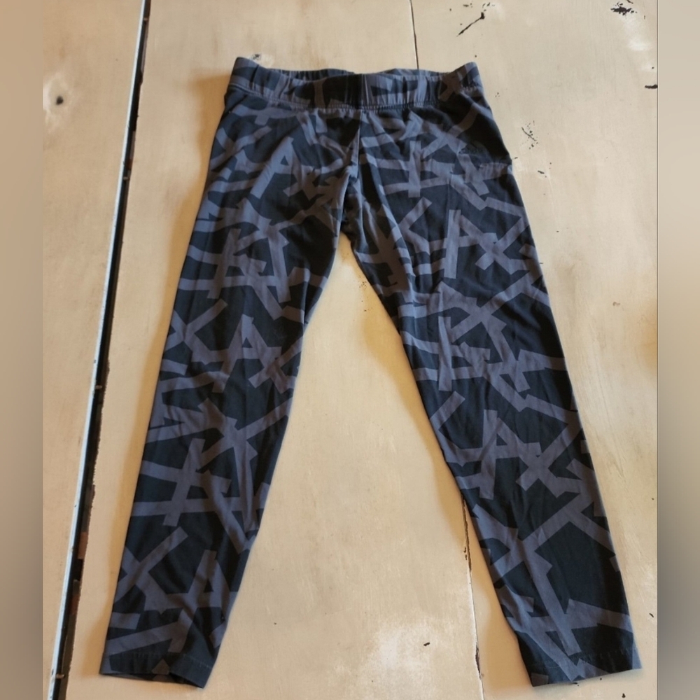 Adidas leggings grey size large